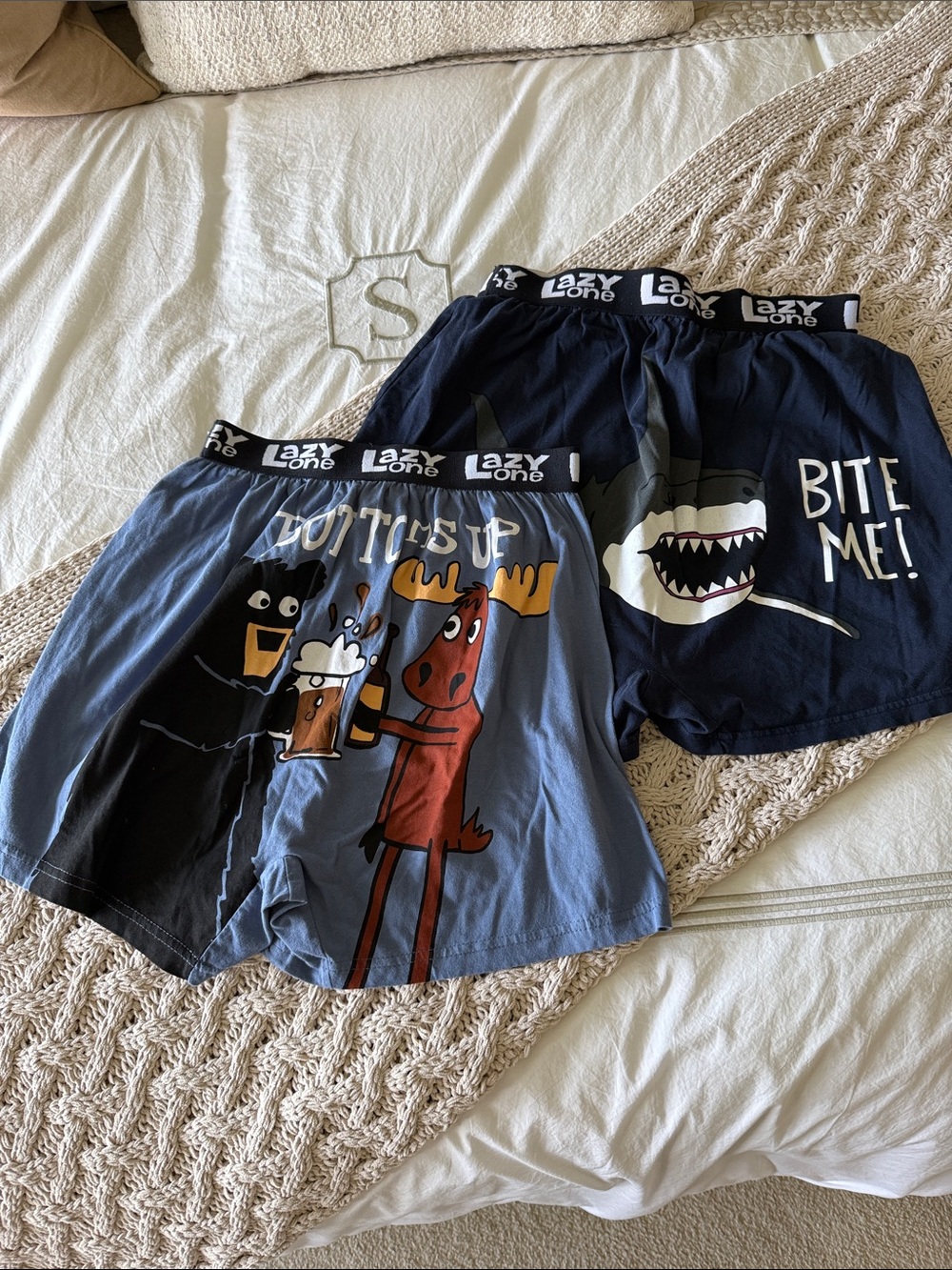 Men’s Lazy One Boxer Bundle Size M